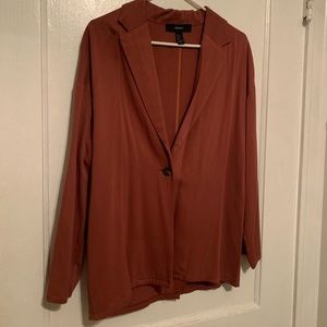 Burnt Orange Forever 21 Blazer (S)